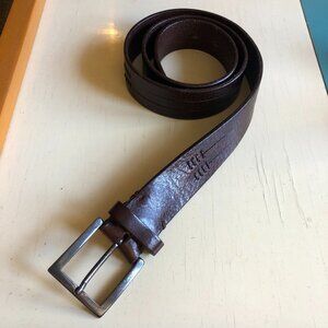 John Varvatos belt, sz 34, hand made in Italy